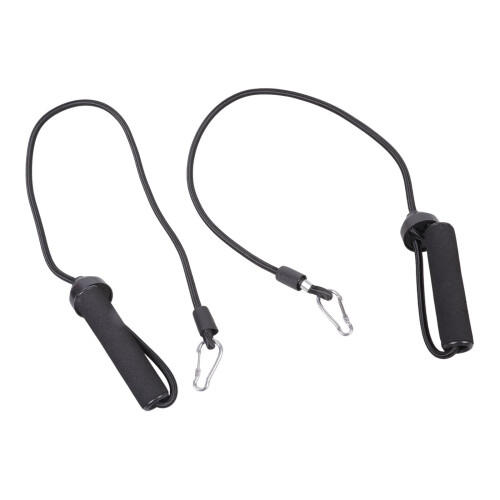 Lot de 2 cordes de résistance pour stepper – Poignées élastiques