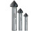 Professional High Accuracy Three Edges Deburring Tool for-A 3 3