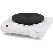 Electric Hot Plate Single Burner 1100W Black