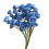 Bouquet di rose artificiali a 6 teste per decorazioni in vimini 1