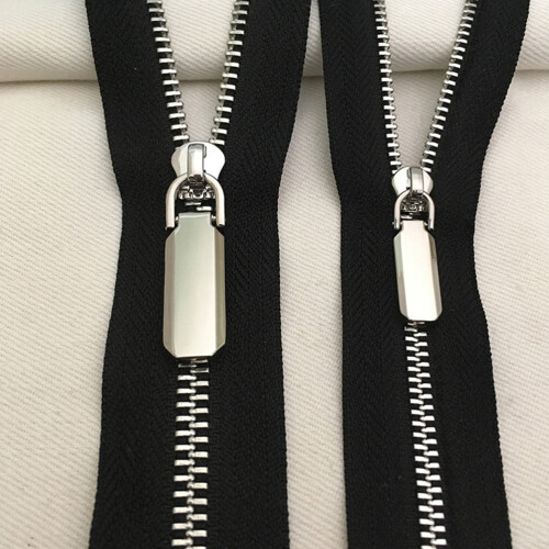 1Set Repair Pull Tabs Silver Zipper Sliders Practical Replacement for Backpacks and Jackets 2