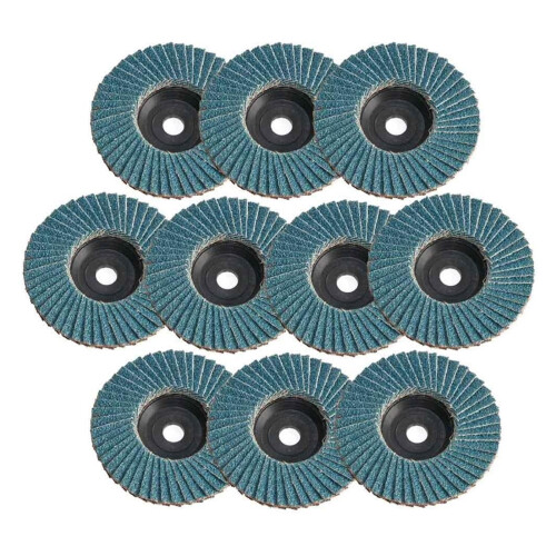 Fächerscheiben 75 x 10 mm, Körnung 80, 6 oder 10 Stück