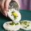 4PC Stainless Steel Poached Egg Maker with 3 Cups, Compatible with Home Kitchen, for Poached/Scrambled Eggs, 7" 4