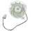 Μοτέρ ανεμιστήρα εξατμιστή κατάψυξης 12V 2.5W 1870RPM 1