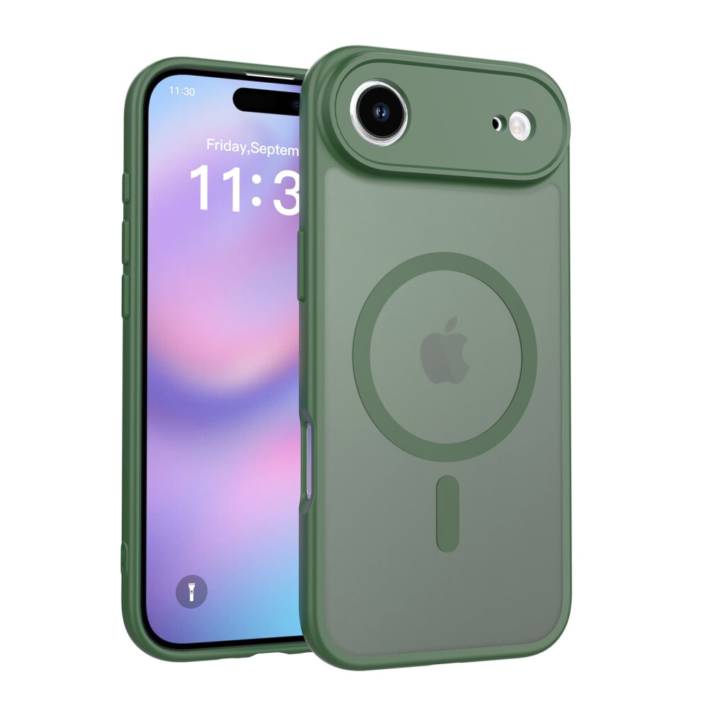 Iphone 17 Magnetic Air Case Translucent Matte Thin Green 971050577104