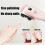 Cortador de unhas elétrico recarregável com luz LED (1 conjunto) 8