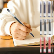 Lot de 10 stylos gel à séchage rapide pour une écriture fluide - Stylos à encre multicolores pour la documentation et la prise de notes au bureau