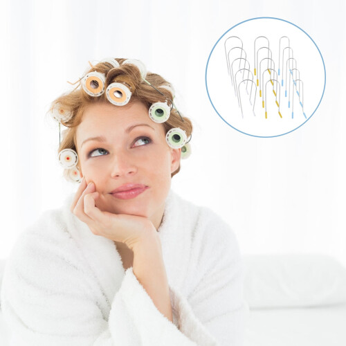 Roller Clips for Hair J-Shaped 24Pcs 2.54In 2