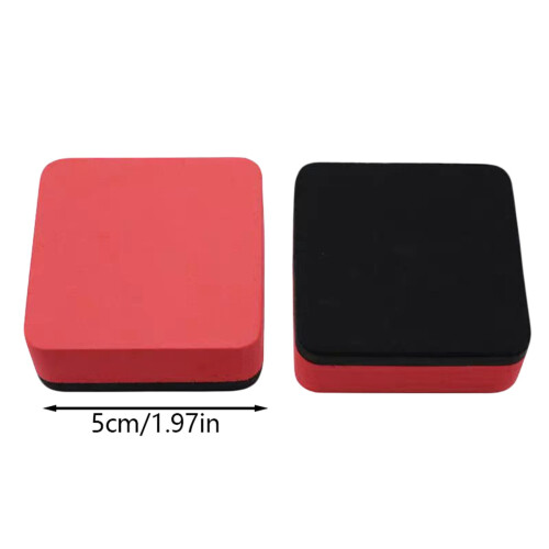 Under 10$ EVA Colored Double Layer Composite Blackboard Eraser Square Learning Sponge Blackboard Eraser 1