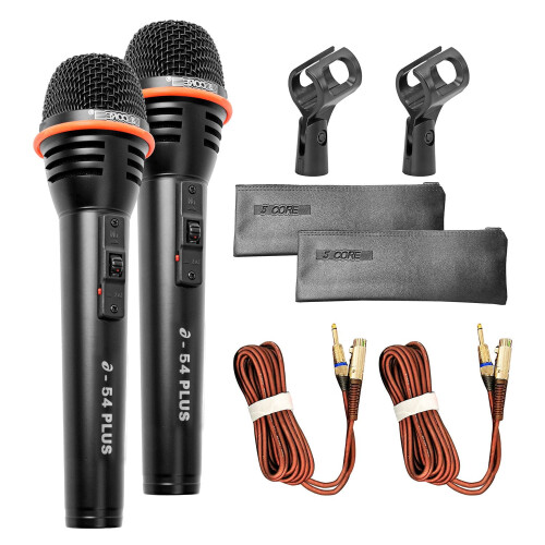 Dynamische microfoon voor karaoke en studiogebruik, XLR-handmicrofoon