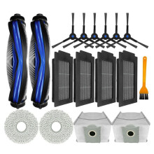 Main Brush Hepa Filters Side Brush Dust Bag Mop Cloths for Deebot T50 PRO Robot Vacuum Cleaner Parts