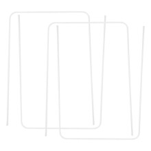 KALLORY croquet wickets replacement metal hoops 4 pcs