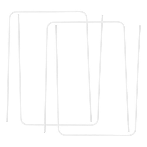 KALLORY croquet wickets replacement metal hoops 4 pcs