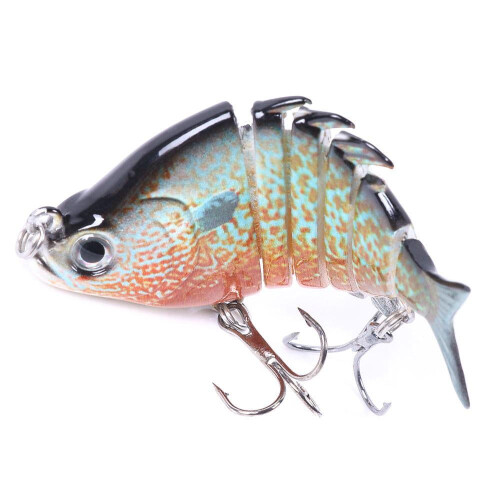 Multi-node Fish Hard Bait, 9g Small Multi-section Bait 1