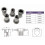 M3M4M5M6M8M10M12 Nietmuttern-Einsatzmuttern-Set aus Edelstahl 304 3