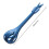 Wire Egg Beater Tool Handle Whisk Kitchen Mixer Multi-functional Non-Stick Easy Clean Baking Cooking Utensil Blue 3