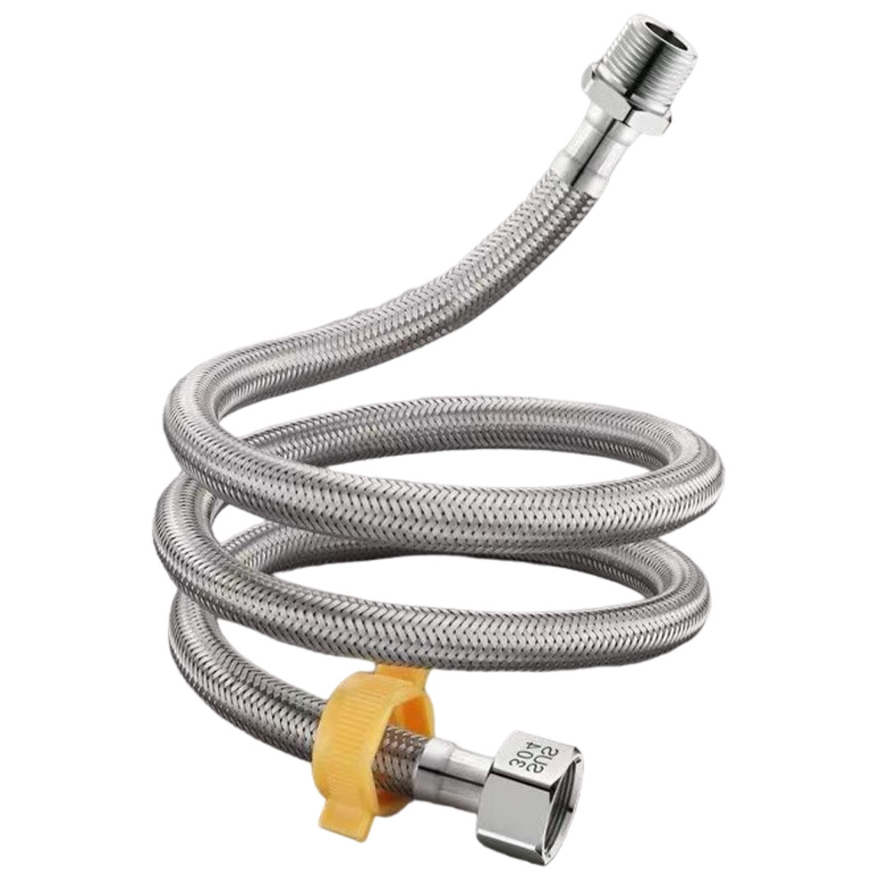304 Stainless Steel Water Heater Hose With 4-Point Threads 971050093536