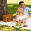 House-Shaped Rattan Basket with Lid and Handle 5