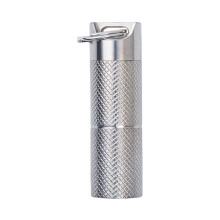 Waterdichte pillendoos van aluminium voor gebruik buitenshuis