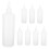 8pcs Refillable Condiment Bottle Transparent PE Kitchen Utensil Home Use 7