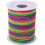 1 mm Regenbogen-Elastik-Perlenschnur, 100 m 1