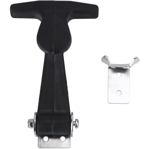 4 Packs Rubber Flexible Hasp T-Handle Draw Latches (Style 1..) 2
