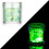 Ensemble de 12 paillettes holographiques phosphorescentes 1