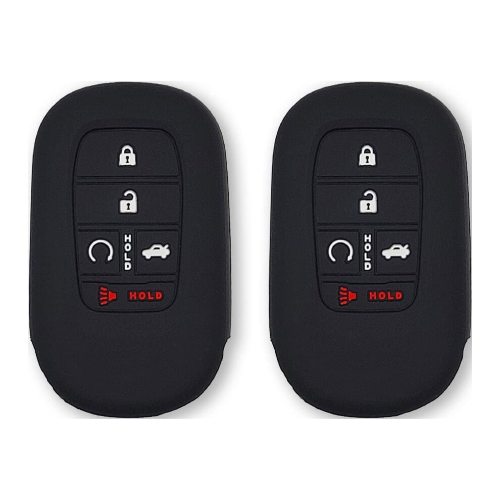 Silicone Key Fob Cover For Honda Civic Accord Cr-V Hr-V 962125398205