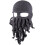 Cappello da barbaro da uomo pieghevole con barba integrata 1