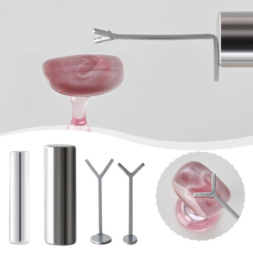 Lot de patchs magnétiques en forme de Y pour nail art T7 1