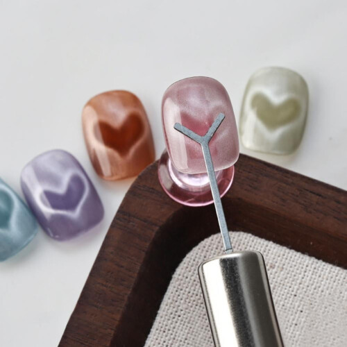 Lot de patchs magnétiques en forme de Y pour nail art T7 2