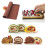 2er-Pack Silikon-Jelly-Roll-Form, 30 cm x 5 cm 4