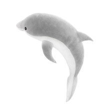 Plyšový polštář s kawaii delfínem, 30-100 cm