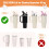 Stanley 40oz Flip Straw Lid Replacement – Leak-Proof, Handle, Compatible with Stanley & ProTour, White 3