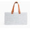 Felt File Tote Organizer met 5 vakken, grijs 5