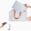 Felt File Tote Organizer met 5 vakken, grijs 6