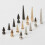 Punk Spikes Modeaccessoarset 10 delar 8