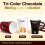 Chocolate Fondue Mug Set Ceramic 2-Piece 4