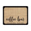 Tapete de borracha absorvente para café, 40x30cm (16x12 polegadas) – Secagem rápida, disfarça manchas, ideal para bancadas, compatível com 1