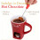 Chocolate Fondue Mug Set Ceramic 2-Piece 6