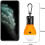 4er-Pack LED-Zeltleuchten mit Haken – Tragbare Campinglaterne 2