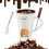 Chocolate Fondue Mug Set Ceramic 2-Piece with Forks 8