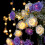 40-LED rosljusslinga, 5,8 m, varmvit, batteri 1