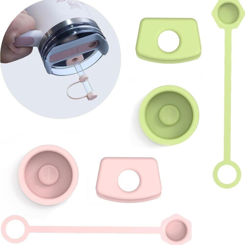 Anti Overflow Leak Proof Choke Water Bottle Adapter Straw Spill Proof Plug 1