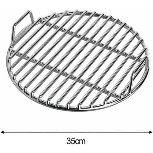 Grelha redonda de aço inoxidável de 30 cm (12 polegadas)