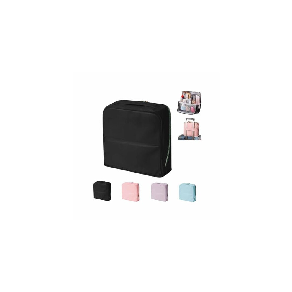 Standing Partitioned Cosmetic Bag â Waterproof Oxford, 1