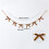 Velvet Bow Garland 70.87in Polyester Multi-Colour 1