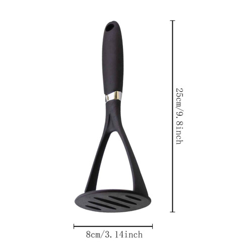 Silicone Potato Masher – Heat-Resistant, Non-Scratch, 2