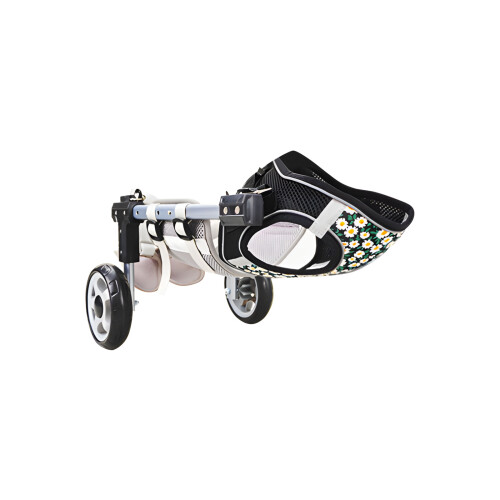 Adjustable Two Wheel Lightweight Pet Mobility Support-XS