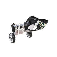 Support de jambe pour animaux de compagnie Ă deux roues, cadre-S